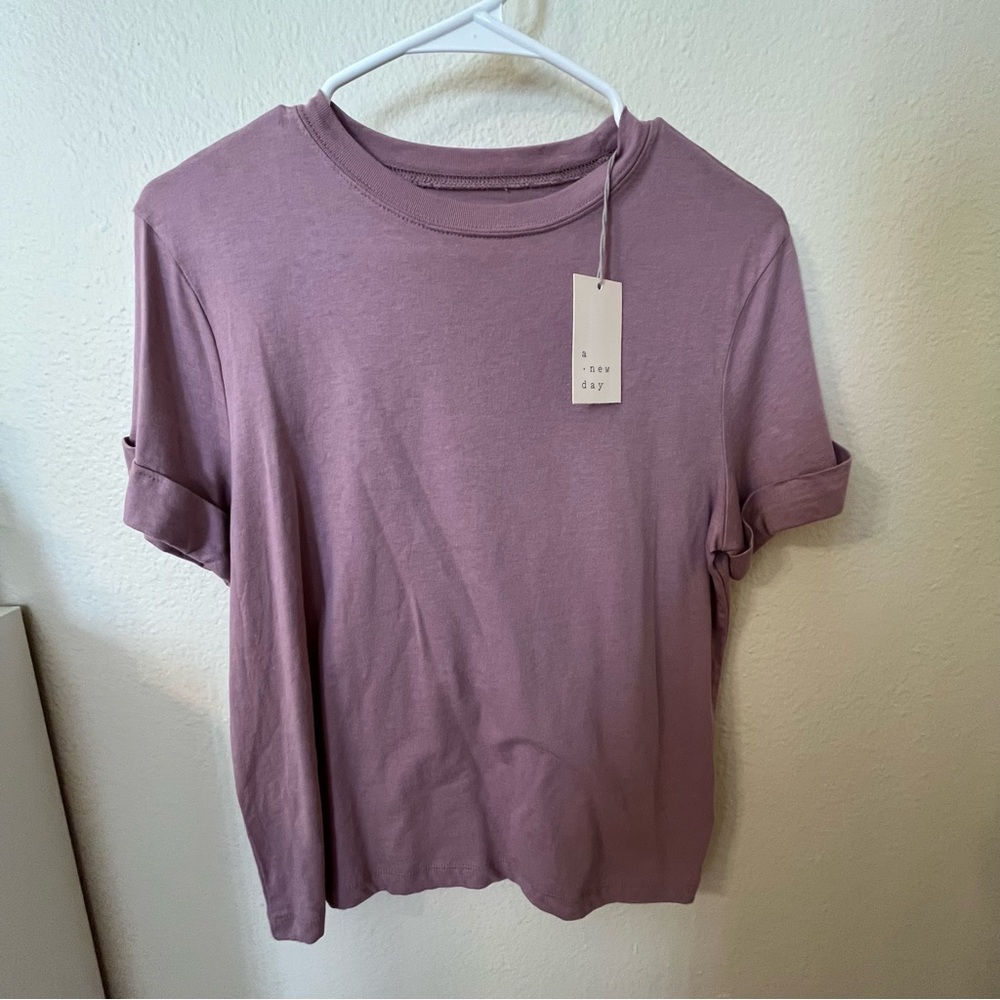 Casual Mauve T-Shirt